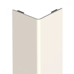 Cornière murale antichoc adhésive - PVC beige - 3 m - 57x57 mm DINAC