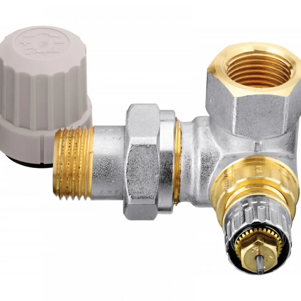Corps de robinet d' angle - côté gauche - RA-N 15 - filetage 15x21 DANFOSS