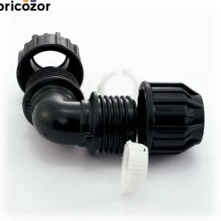 Coude à compression égal 90° en polypropylène PP pour tube PE CODITAL