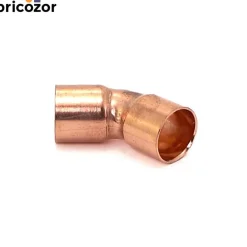 Coude cuivre 45° F/F à souder 41CU - différents diamètres BRICOZOR