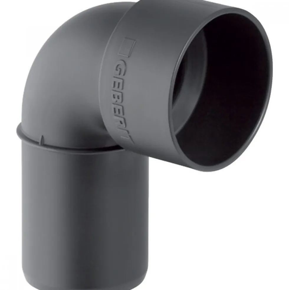 Coude de raccordement à 90° Silent-PP pour évacuation discrète GEBERIT