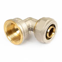 Coude femelle à compression pour tube multicouche - diamètre 20 mm BOUTTÉ