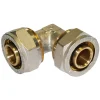 Coude égal à compression pour tube multicouche - diamètre 20 mm BOUTTÉ
