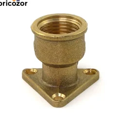 Coude laiton avec pattes BRICOZOR