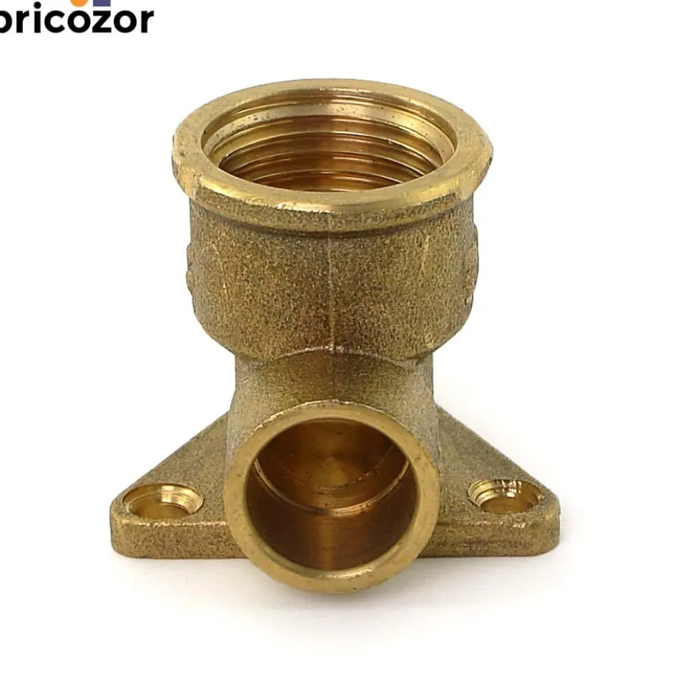 Coude laiton avec pattes BRICOZOR
