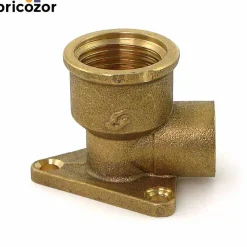 Coude laiton avec pattes BRICOZOR