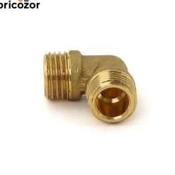 Coude laiton 90° mâle / mâle BRICOZOR