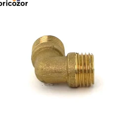 Coude laiton 90° mâle / mâle BRICOZOR