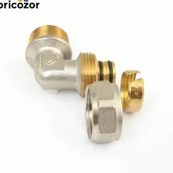 Coude mâle à compression pour tube multicouche - diamètre 20 mm BOUTTÉ