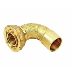 Coude 2 pièces à 90° - compteur gaz - à braser sur tuyau cuivre GURTNER