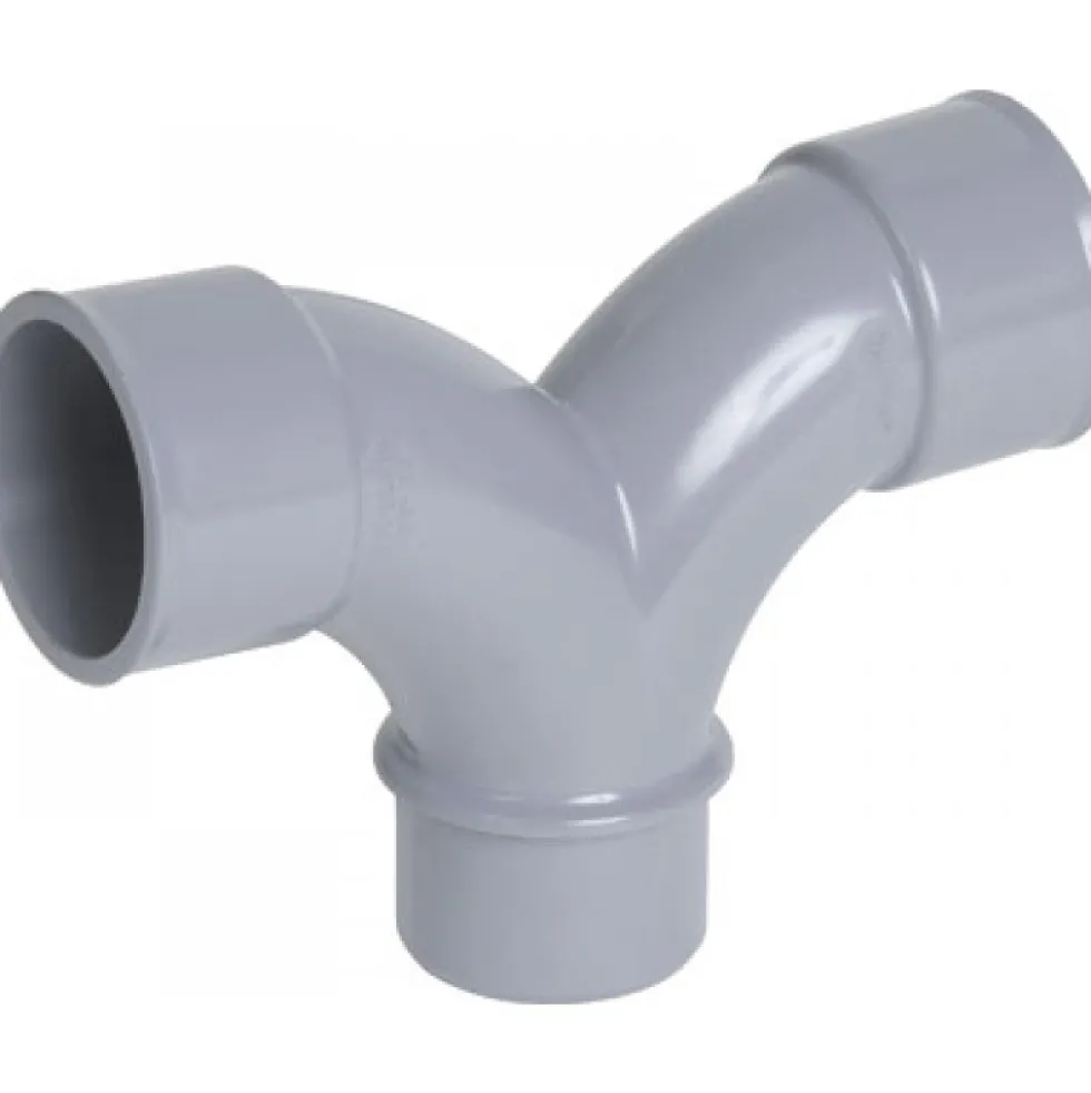 Coude pvc double à 87°30 - MFF NICOLL