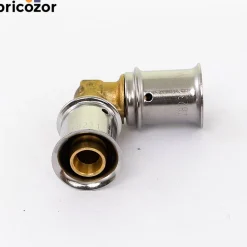 Coude 90° à sertir pour tube multicouche MULTITUBO