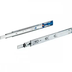 Coulisse à billes KA 4532 avec Push to Open -montage latéral -35kg -10paires HETTICH