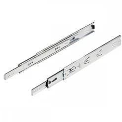 Coulisses à billes KA 4932 tiroir bois - montage latéral - 60 kg - 1 paire HETTICH