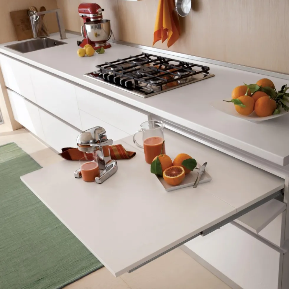 Coulisses Coktail Reverse H35 pour table de cuisine pliante escamotable EMUCA