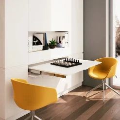 Coulisses pour plateau extractible - table d'appui - Lunch+39 705x1200 EMUCA
