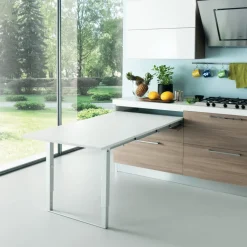 Coulisses pour table extractible avec piétement - Party 1380x900 EMUCA