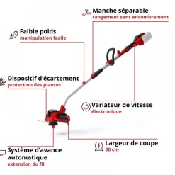 Coupe-bordures sans fil GE-CT 36/30 Li E - Solo - Power X-Change EINHELL