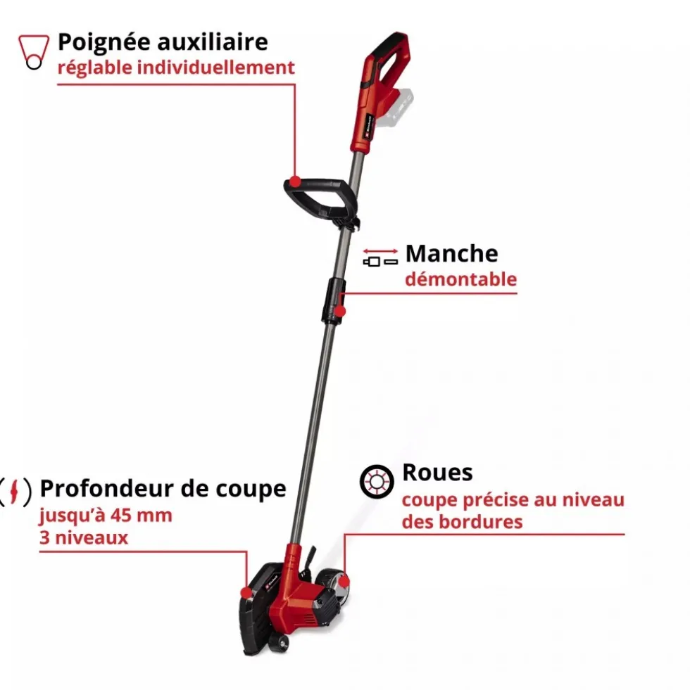 Coupe-bordures sans fil GE-LE 18/190 Li-Solo - Power X-Change EINHELL