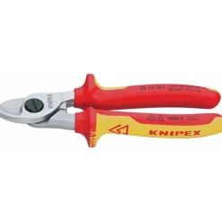 Coupe câble simple tranchant 1000 volts - 95 16 165 KNIPEX