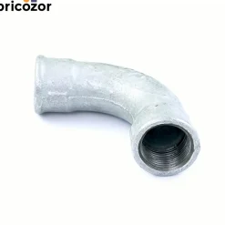 Courbe fonte 90° grand rayon femelle / femelle galvanisé - référence 2 CODITAL