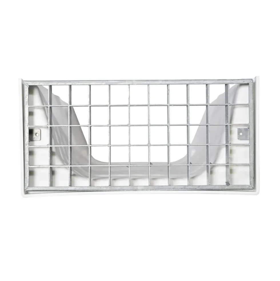 Courette d'aération avec grilles caillebotis ACO