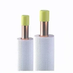 Couronne bi-tubes cuivre isolés - résistante au feu - 20 m - BS2D0 M1 EID
