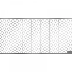 Cours anglaise à grille pour fenêtre 125x100 cm - usage piéton ACO