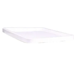 Couvercle bac gerbable - plastique blanc GILAC