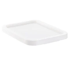 Couvercle bac gerbable - plastique blanc GILAC
