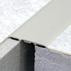 Couvre-joint de sol adhésif butyle en aluminium anodisé longueur 3m DINAC