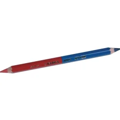 Crayon de marquage bicolore - rouge et bleu - par 12 LYRA