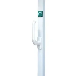 Crémone pompier à poignée rotative aluminium City 43003 - en applique ISEO