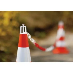 Crochet d'extrémité - pour cône de signalisation - polyéthylène NOVAP