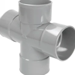 Croix pvc femelle - diamètre 100 mm NICOLL