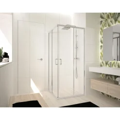 Côté pour paroi de douche Ocean A - accès d'angle - réglable 96 à 99 cm NOVELLINI