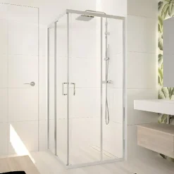 Côté pour paroi de douche Ocean A - accès d'angle - réglable 78 à 81 cm NOVELLINI