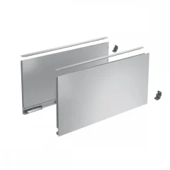 Côtés pour tiroir casserolier AvanTech You argent - hauteur 251 mm HETTICH