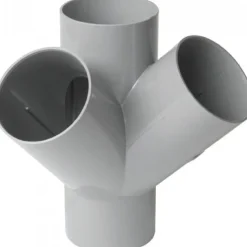 Culotte pvc 45° double équerre femelle NICOLL