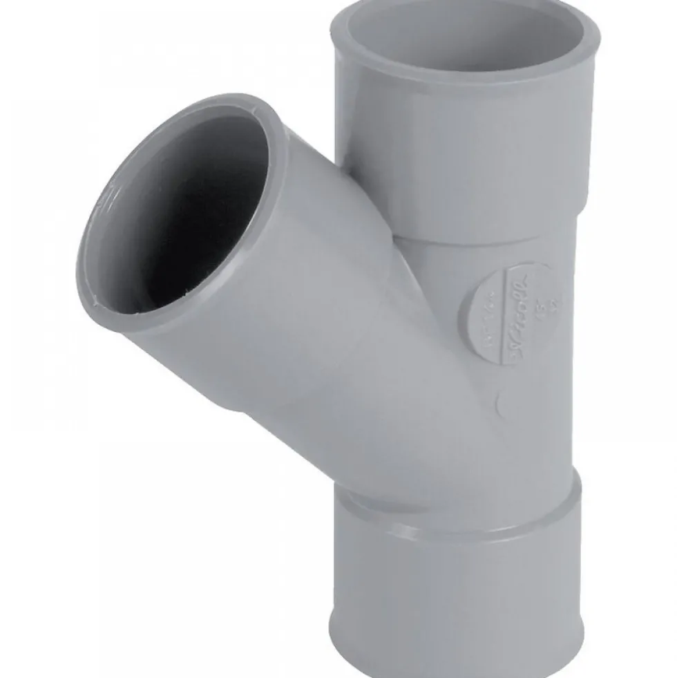 Culotte pvc 45° femelle-femelle NICOLL
