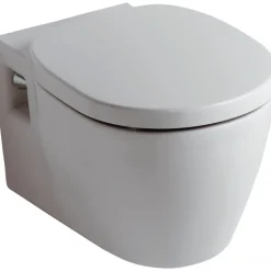 Cuvette WC suspendue carénée avec abattant frein de chute - Connect IDEAL STANDARD
