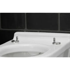 Cuvette WC suspendue compacte Compact Starck 3 Durafix DURAVIT