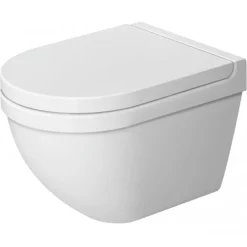 Cuvette WC suspendue compacte Compact Starck 3 Durafix DURAVIT