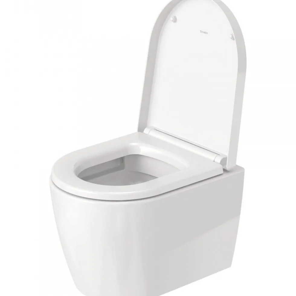 Cuvette wc suspendue à fond creux - ME by Starck Compact Rimless DURAVIT