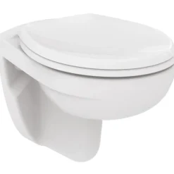Cuvette WC suspendue - sans bride avec abattant - Matura PORCHER