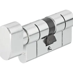 Cylindre à bouton - PE - D6PS - s'entrouvrant - sur numéro 603 ABUS