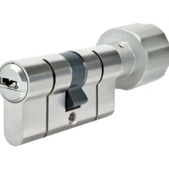 Cylindre de sécurité à bouton P6PS Présnap - varié - 5 clés ABUS