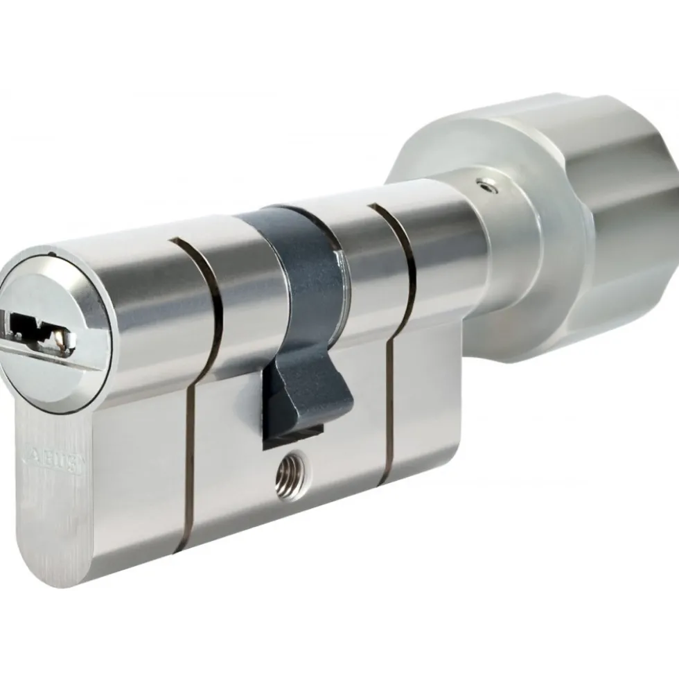 Cylindre de sécurité à bouton P6PS Présnap - varié - 5 clés ABUS
