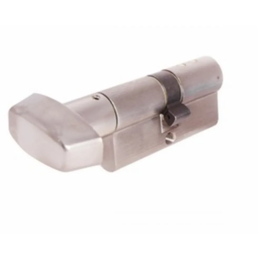 Cylindre double à bouton - 30 x B30 - laiton nickelé - TX80 VD TESA Sécurité