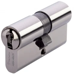 Cylindre double de sûreté laiton nickelé - série VIP+ A2P* - 30x30 mm VACHETTE